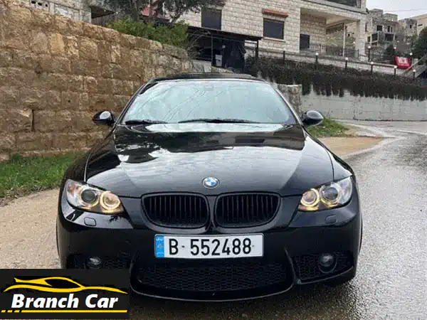BMW E92 328i 2007 سوداء رياضية | حالة مصنع، خالية من الحوادث...