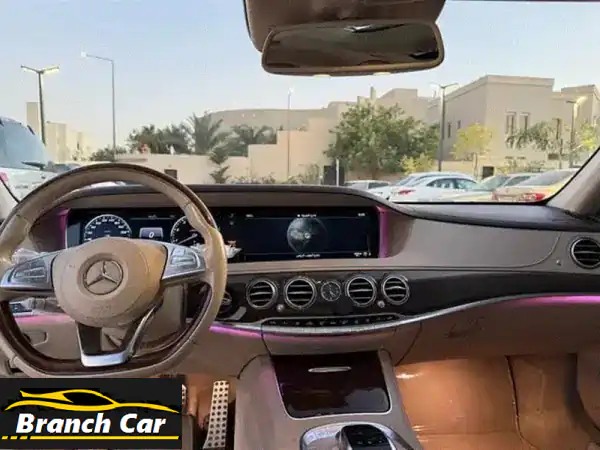 امتلك الفخامة: مرسيدس S500 موديل 2017 بالرياض | أبيض...