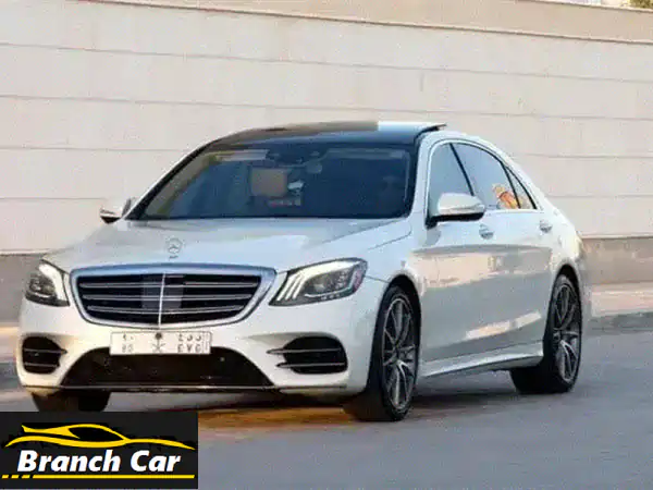 مرسيدس S450 موديل 2018 للبيع بجدة | فخامة، أداء،...
