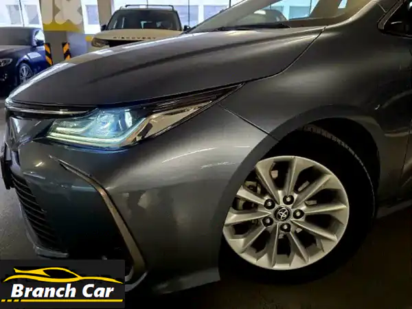 فرصة ذهبية: تويوتا كورولا 2022 كالجديدة | 32 ألف كم فقط...