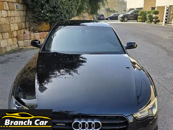 أودي A5 S-Line كواترو 2015 فل أوبشن | أزرق كحلي | بحالة خارقة...