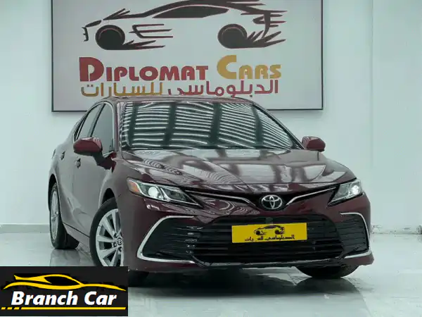 فرصة ذهبية: تويوتا كامري 2021 LE حمراء فاخرة – أداء...