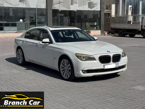 فرصة ذهبية: BMW 740Li 2011 بيضاء للبيع في البحرين |...