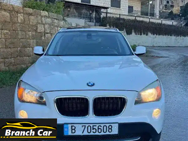 BMW X1 2012 للبيع: الفخامة البيضاء بانوراما | صيانة...