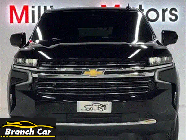 شيفروليه تاهو 2021 LT أسود فاخر | بحالة الوكالة | رادار وبصمة | تمويل بدون دفعة | الدبلوماسي للسيارات المعبيلة