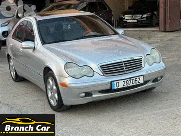 مرسيدس C320 موديل 2002 للبيع | فخامة ألمانية مستعملة بحالة ممتازة