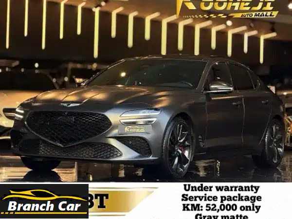 جينيسيس G70 2022 (3.3T) للبيع: رمادي مطفي فل أوبشن | ضمان...