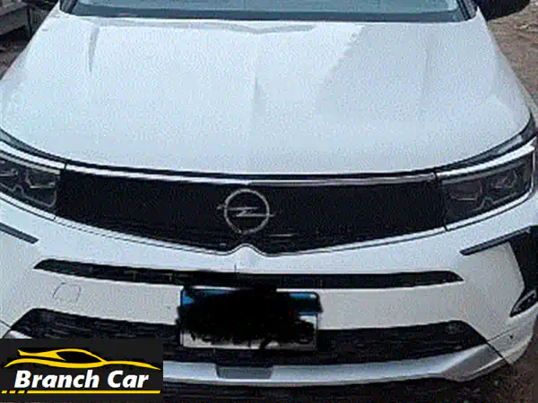 أوبل جراند لاند 2024 بيضاء | أعلى فئة | فل أوبشن | أول...