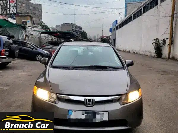 هوندا سيفيك 2007 فل أوبشن للبيع | قيادة آمنة وممتعة...