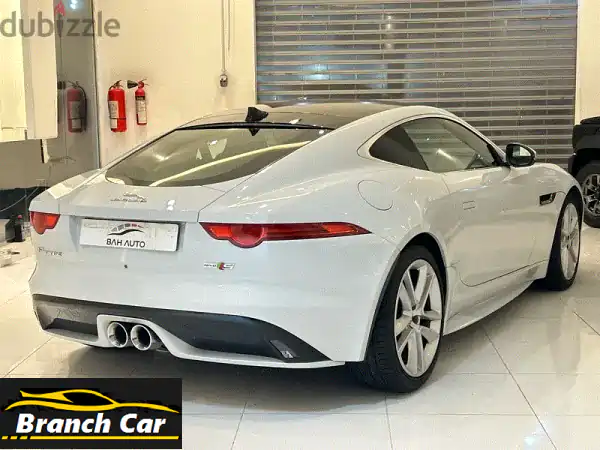 حصرياً! جاكوار F-TYPE كوبيه V6 سوبرتشارج 2016 | صيانة وكالة وتأمين شامل - تجربة قيادة استثنائية