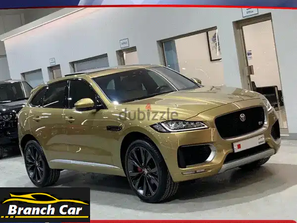 جاكوار F-PACE S 2017 للبيع: فخامة وأداء استثنائي! اتصل الآن!