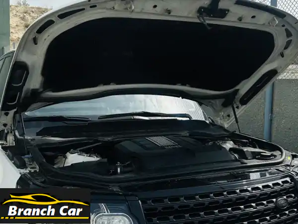 فرصة ذهبية! رانج روفر 2015 بيضاء فخمة ونظيفة جداً...