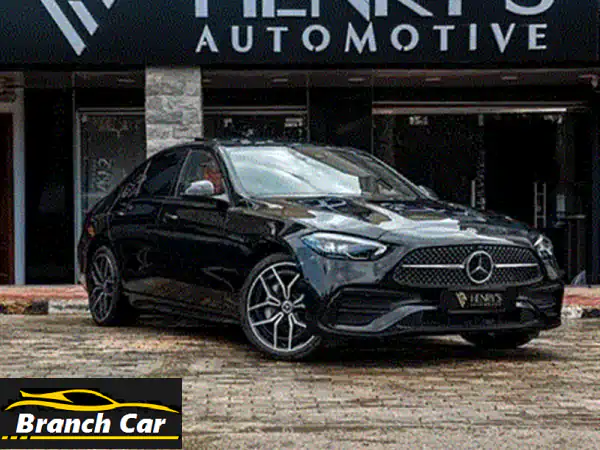 فرصة لا تعوض: مرسيدس C200 AMG 2022 وكيل - أول مالك، صيانة توكيل، فابريكا بالكامل