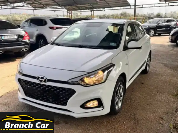 فرصة استثنائية: هيونداي i20 موديل 2019 أبيض كسر الزيرو...