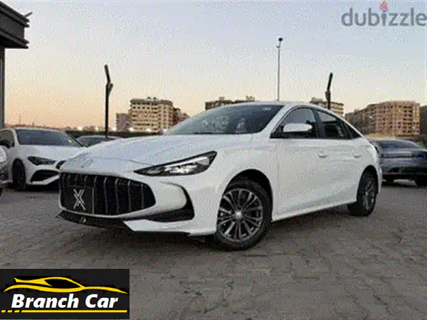 MG 5 Turbo 2025 الشكل الجديد: رفاهية الأداء وأسهل تقسيط في Xdrive Automotive