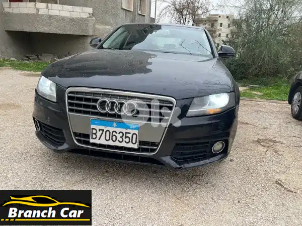 فخامة وأداء: أودي A4 موديل 2009 – جاهزة للانطلاق بسعر...