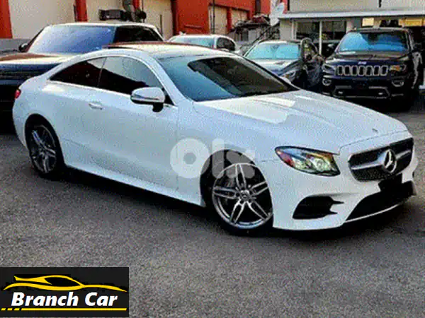 امتلك الفخامة والرياضية: مرسيدس E200 كوبيه AMG 2018 بحالة الوكالة!