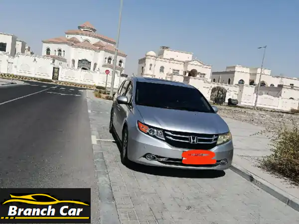 فرصة ذهبية: هوندا أوديسي تورينغ 2015 خليجي | سيارة العائلة الفاخرة بحالة ممتازة | بسعر 18,500 درهم!
