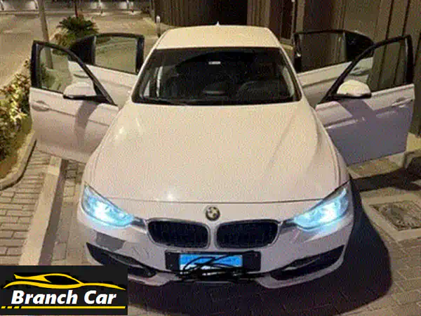 BMW 316 موديل 2014 توين تيربو - فابريكا دواخل وحالة استثنائية للبيع!