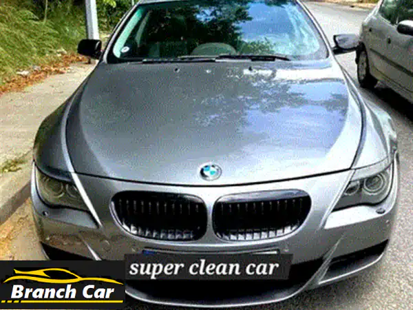 BMW 645 Ci M-Look 2005: أيقونة الفخامة والرياضية بحالة استثنائية - زيرو حوادث!