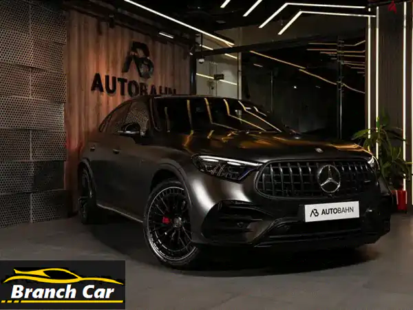 مرسيدس GLC 43 2026: الفخامة السوداء، عجلة كاربون...