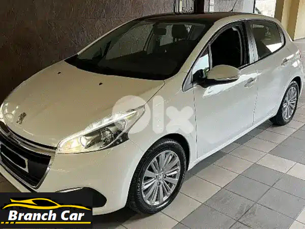 فرصة لا تُعوّض: بيجو 208 موديل 2019 كأنها جديدة! سُيركت...