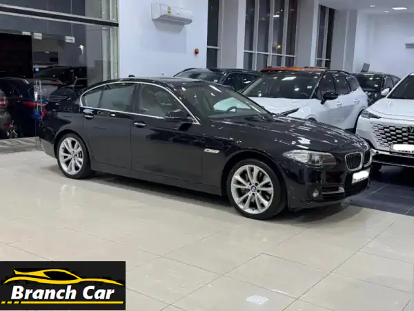 بي إم دبليو 535i 2014 أسود | فخامة وأداء لا يُضاهى...