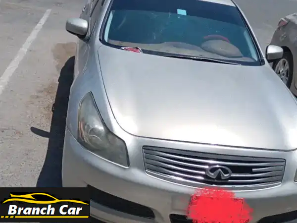 انفينتي موديل 2008، منتهية الملكية، خالية من الحوادث والضربات، استخدام شخصي، السعر 8000