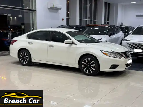 نيسان ألتيما 2018 (أبيض). المسافة المقطوعة: 115,150 كم....
