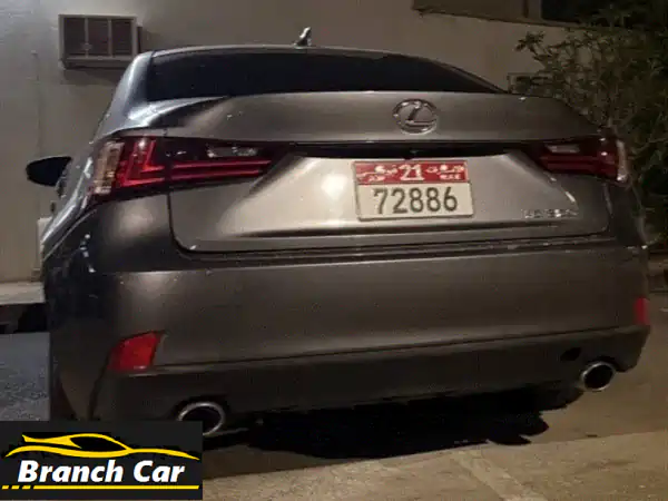لكزس IS 250 F سبورت 2014 V6 للبيع بالعين | رمادي/أحمر |...