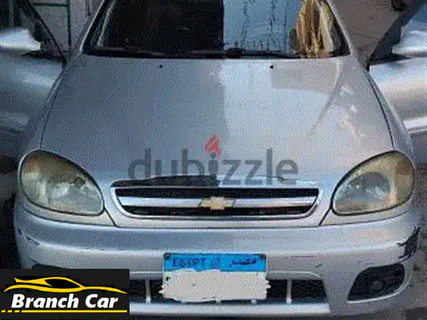 شيفروليه لانوس 2012 فابريكة (ماعدا جانبين) | 76 ألف كم فقط | بحالة ممتازة للبيع