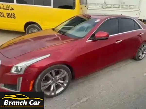امتلك الفخامة: كاديلاك CTS 2014 حمراء بحالة ممتازة...