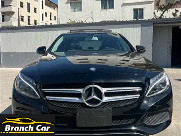 مرسيدس C300 2018: أناقة C-Class الأسود الملكي - تجربة قيادة فاخرة بانتظارك!