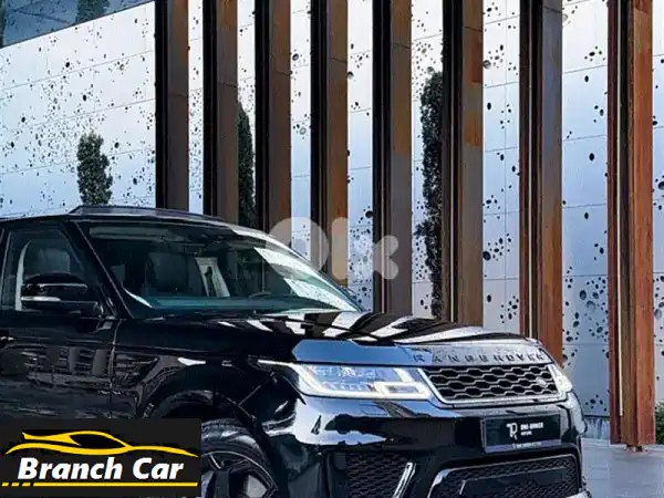 رينج روفر سبورت V8 HSE 2018 | أسود مهيب | مالك واحد | ضمان TEWTEL