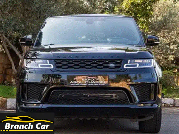 رينج روفر سبورت V8 HSE 2018 | أسود مهيب | مالك واحد | ضمان TEWTEL