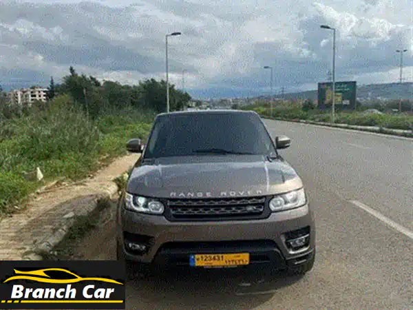 فرصة مميزة: رنج روفر سبورت 2017 V6 - لون أزرق حصري (أبيض أصلي قابل للاستعادة)