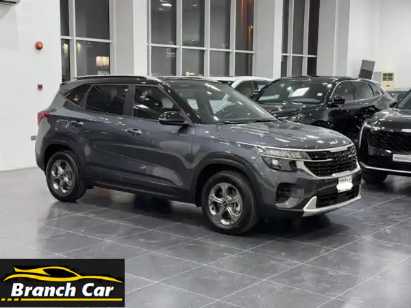 فرصة ذهبية! كيا سيلتوس 2024 رمادي - عداد قليل (13 ألف كم)...