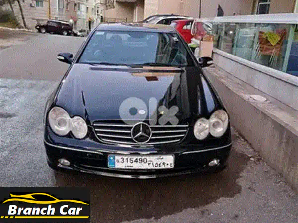 مرسيدس CLK 350 موديل 2006 للبيع: فخامة ألمانية سوداء وأداء V6 لا يُضاهى!