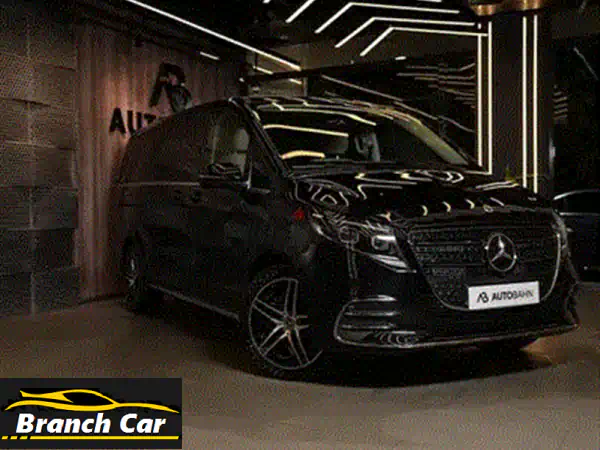 مرسيدس Viano/V300 2025 الجديدة: قمة الفخامة والأداء | أسود X بيج