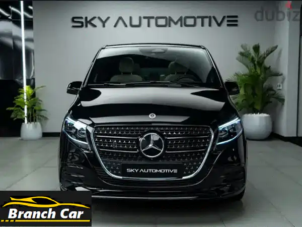 مرسيدس Viano/V300 2025 الجديدة: قمة الفخامة والأداء | أسود...