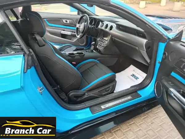 عرض حصري: فورد موستنج مكشوفة 2021 - لون فريد أسود/أزرق...