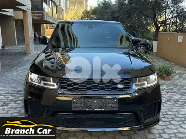 للبيع: رانج روفر سبورت V6 دايناميك 2019 - أسود ملكي...