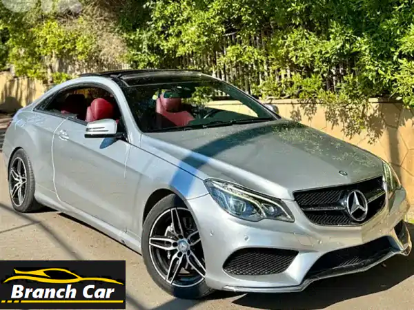 استمتع بالفخامة والأداء: مرسيدس بنز E 250 كوبيه 2014...