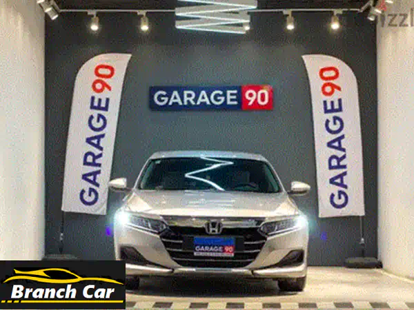 هوندا أكورد 2021 فابريكا بالكامل: وارد الكويت، صيانة وكيل، بحالة المصنع - فرصة ذهبية!