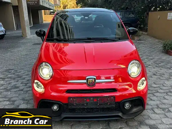 فيات أبارث 595 موديل 2019 للبيع | 75,000 كم | أحمر على أسود...