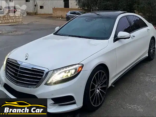 مرسيدس بنز S550 AMG 2017 4MATIC: قمة الفخامة والأداء...