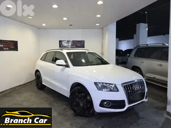 2010 Audi Q53.2V6 SLine Whiteu002 FBlack Fully Loaded Like New!