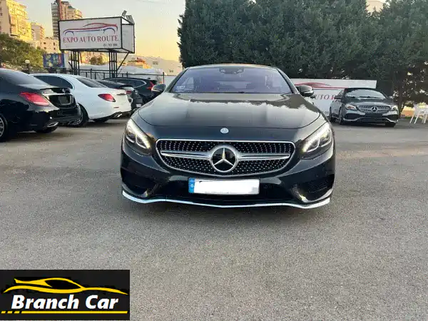 مرسيدس-بنز S550 كوبيه 4MATIC 2015: الفخامة المطلقة...