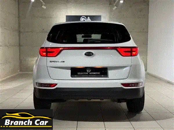 كيا سبورتاج 2019 LX | دفع رباعي فاخر | ملاحة وكاميرا | لون مميز (كحلي/أسود)