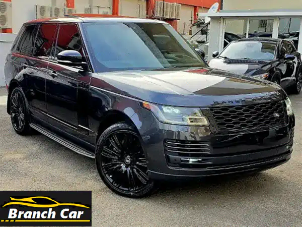 Range Rover Vogue V8 2018 Black Edition للبيع – نظافة استثنائية (Clean...